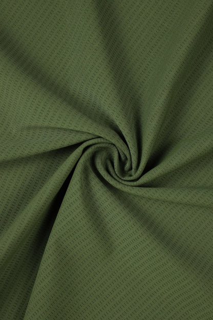 Turbo 'Action-Ready' Graphic Mesh Dry-Fit Tee In Olive Green