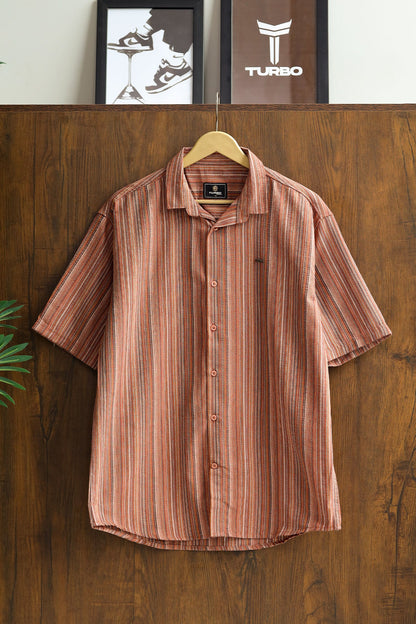 Turbo Spring Edit Textured Casual Shirt