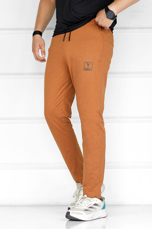 Turbo 'Fitness Club' Team Issue Sportswear Men's Dryfit Trouser In Rust