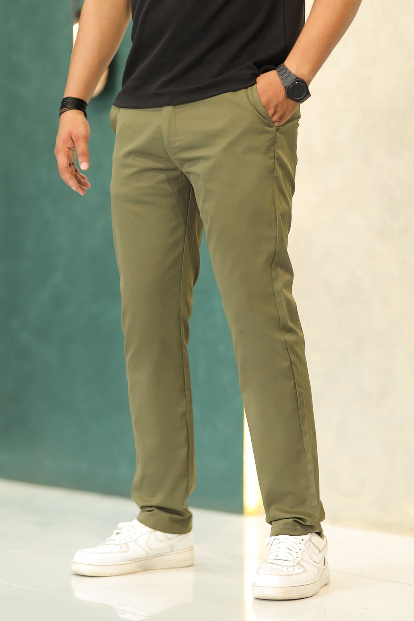 Turbo Axis Intelli-Drape Refined Fit Twil Cotton Pent