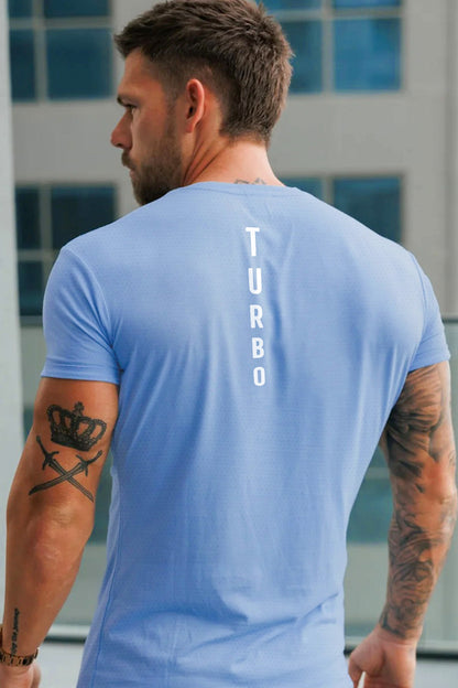 Turbo 'Aero-Flow' Perforated Running Dry-Fit Tee