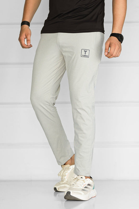 Turbo 'Fitness Club' Team Issue Sportswear Men's Dryfit Trouser In Stone