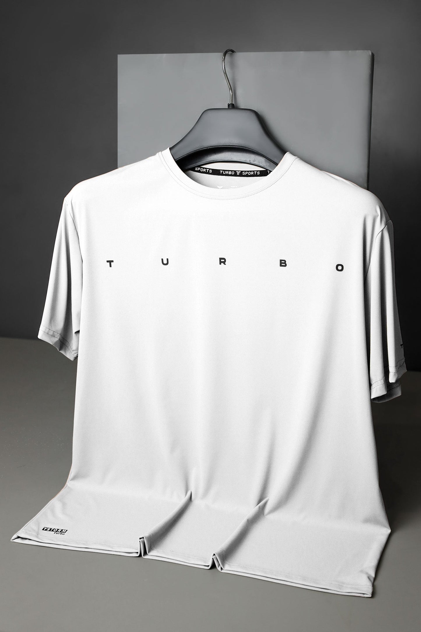 Turbo Multi-Sport Versatile Performance Dry-Fit Tee In White