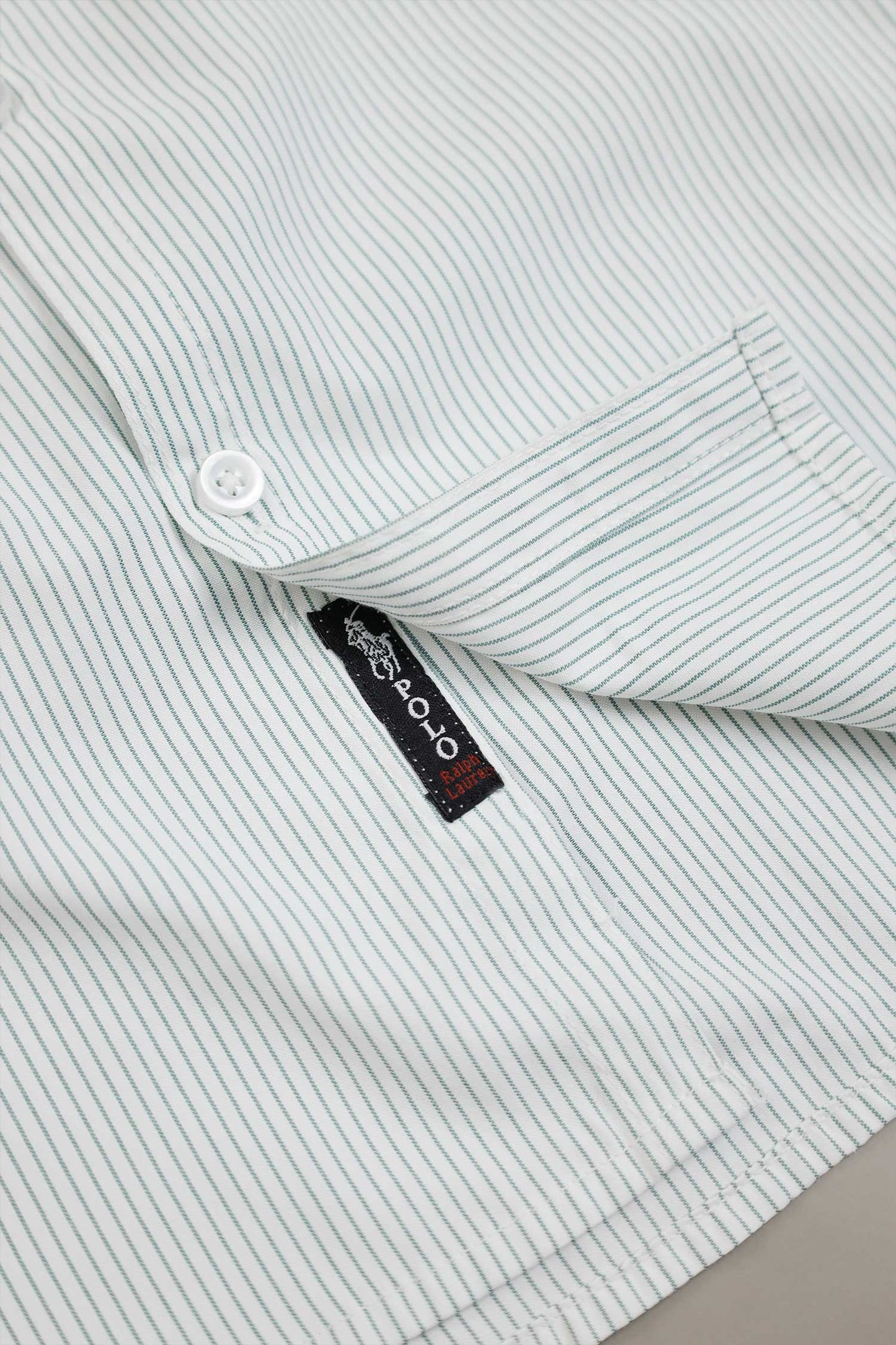 Polo Rph Lren Stripe Poplin Cotton Casual Shirt