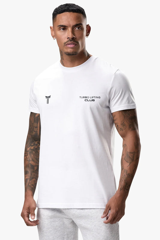 Turbo Champion Mentality Statement Dry-Fit Tee In White