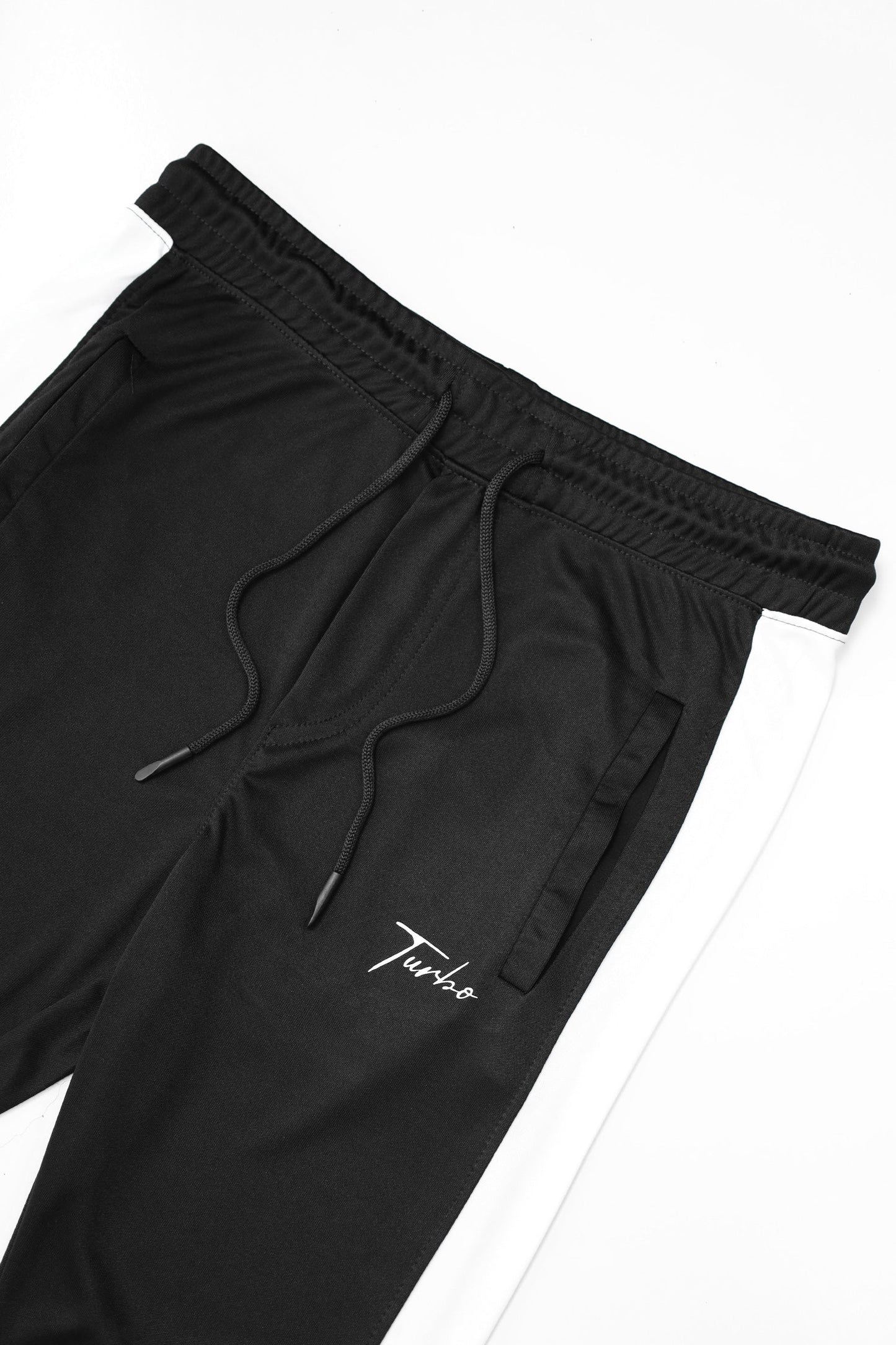 Turbo Color-Block Pannel Quick-Dry Tracksuit In Off White
