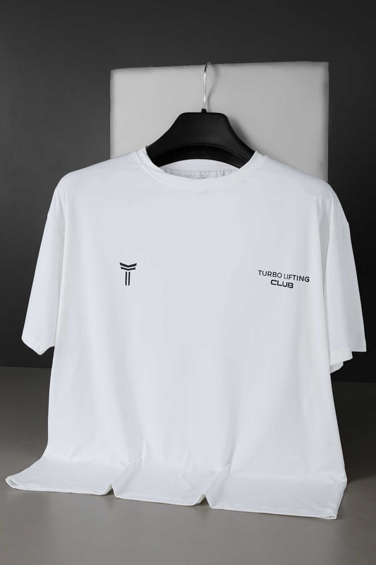 Turbo Champion Mentality Statement Dry-Fit Tee In White