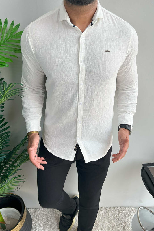 Fabrico Long Sleeve Cotton Casual Shirt