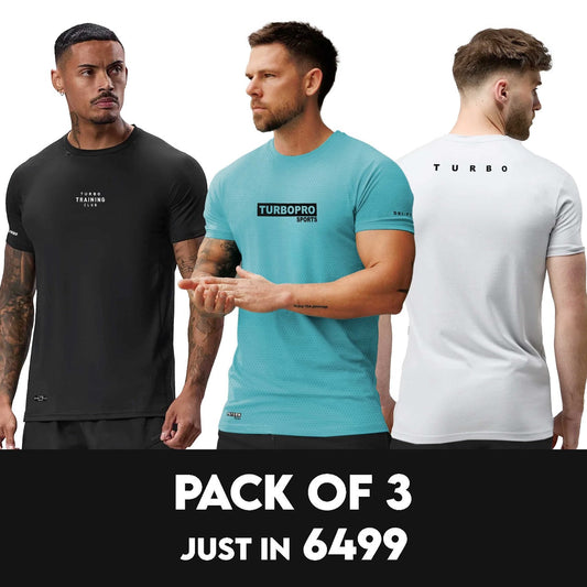 PACK OF 3 | Exclusive Dry-Fit Tee