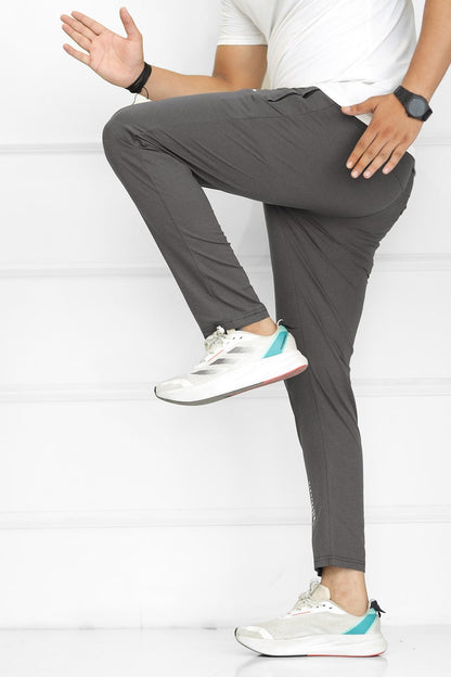 Turbo 'Kinetic-Stretch' Performance Dry-fit Trouser In Dark Grey