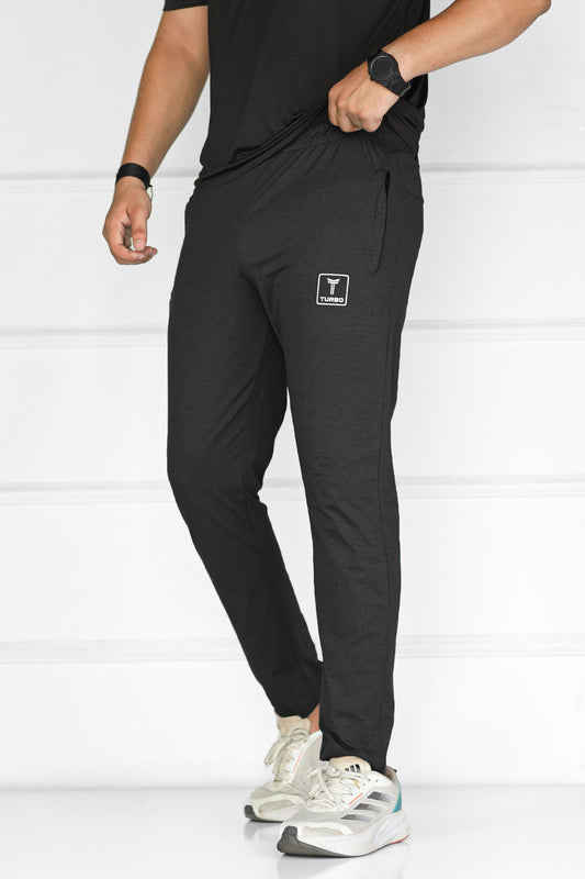 Turbo 'Fitness Club' Team Issue Sportswear Men's Dryfit Trouser In Black