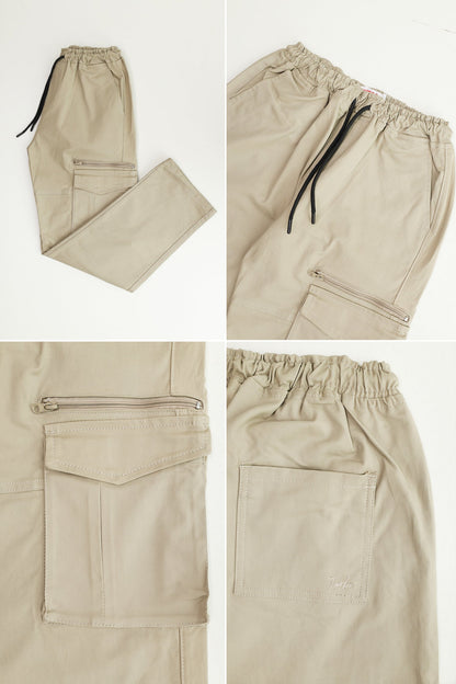 Turbo 'Recon' Division Zip-Detail Loose Bottom Cargo Trouser