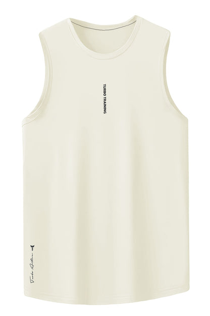 Turbo 'Aesthetics' Physique Cut Men Sando In Off White