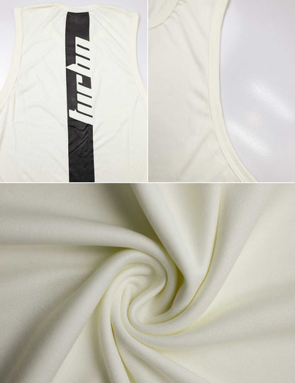Turbo 'Aesthetics' Physique Cut Men Sando In Off White