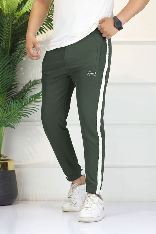 Undr Armr 'The Reveal' Cuff Logo & Sideline Micron Trouser In Olive