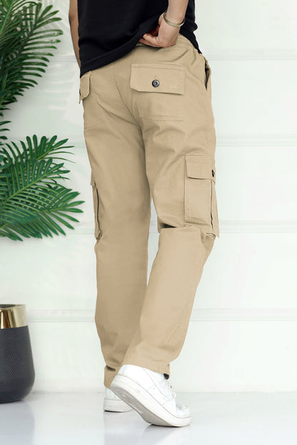 Turbo's 6 Pockets Loose Bottom Cargo Trouser