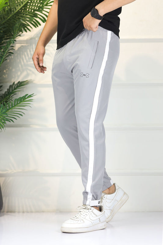 Undr Armr 'The Reveal' Cuff Logo & Sideline Micron Trouser In Slate Grey